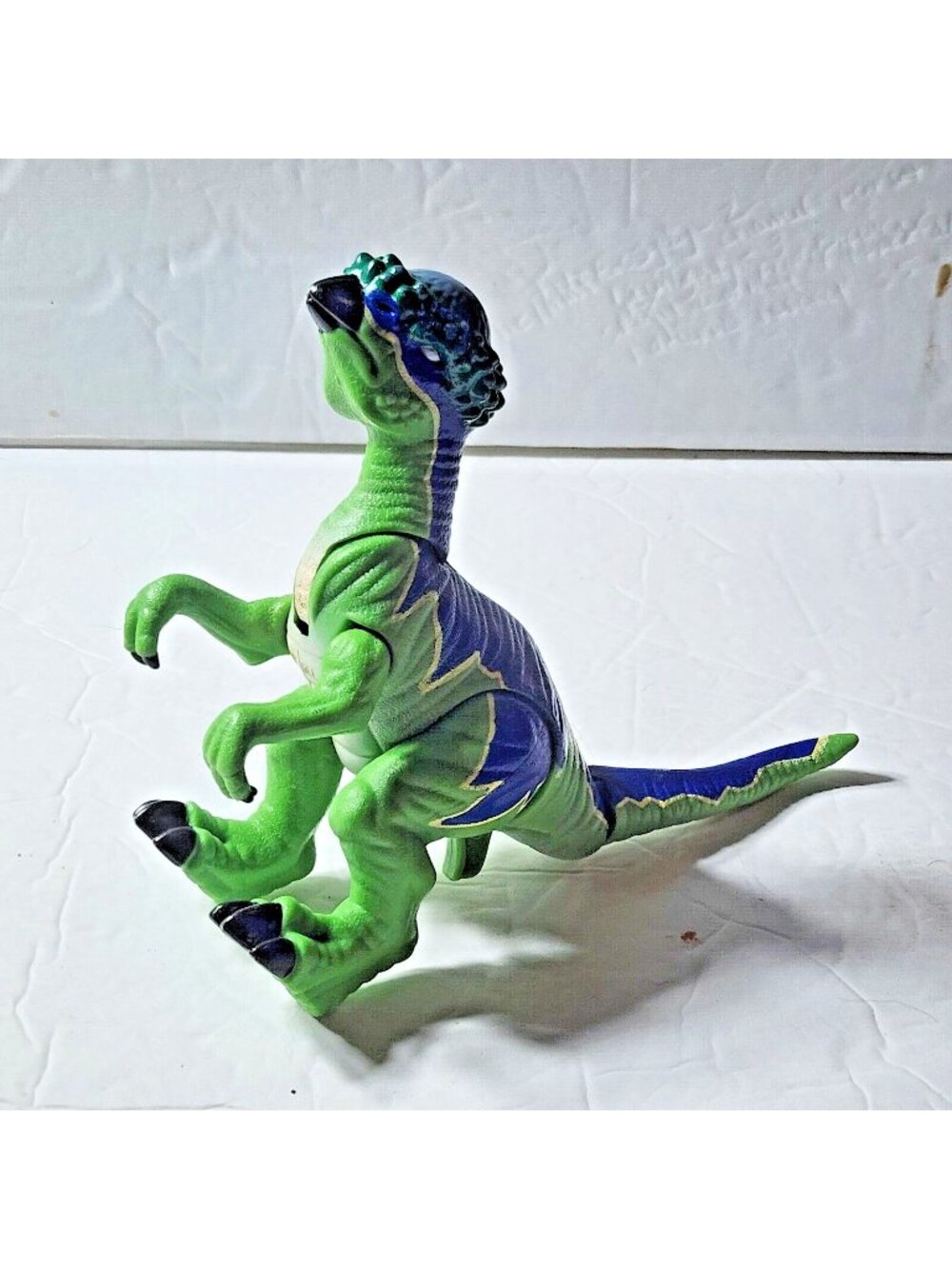 Fisher Price Imaginext HAMMER Pachycephalosaurus Dinosaur Toy Figure PVC 6"